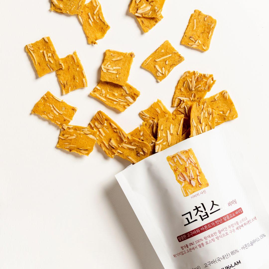 [마싯지우] 고칩스 1개 (50g)ㅣ다이어트 고구마 간식