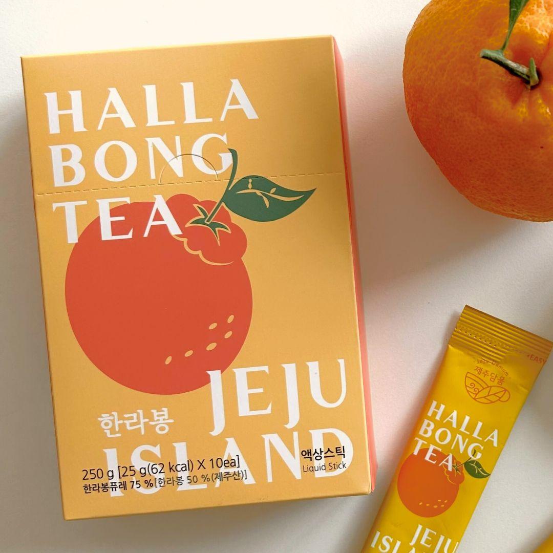 [제주담움] 한라봉 꿀차 1박스 (25g x 10개입) | 스틱형 과실차