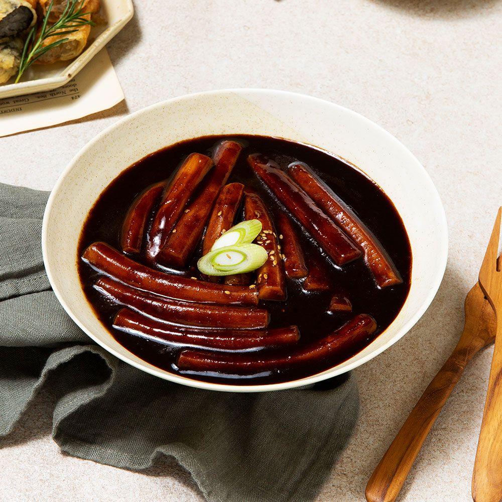 [다미랑떡볶이] 짜장떡볶이 340g 1봉ㅣ개별 포장 떡볶이 밀키트