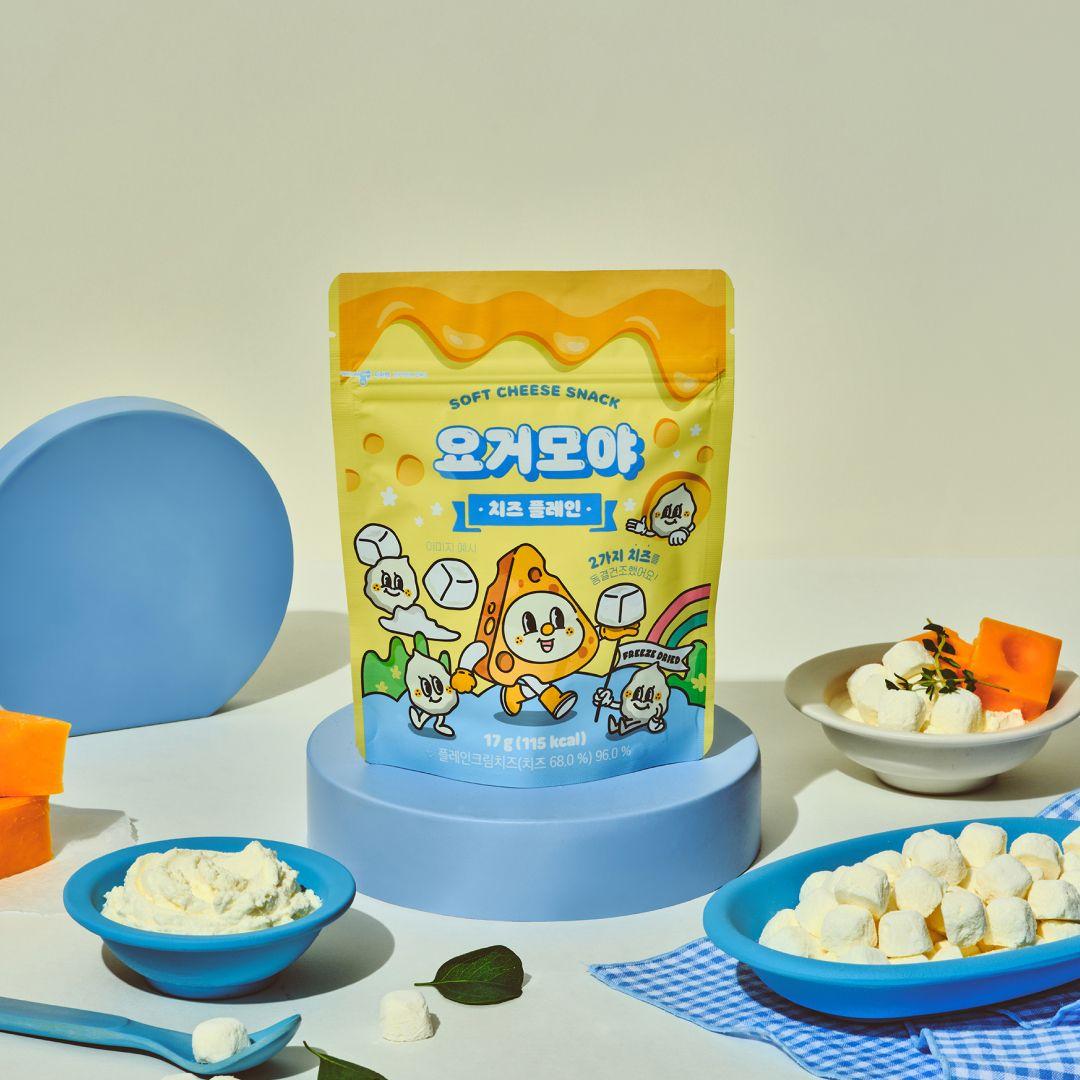 [이치비야] 요거모야 치즈 큐브 플레인 (17g*1봉)ㅣ치즈와 과일의 맛과 영양 그대로