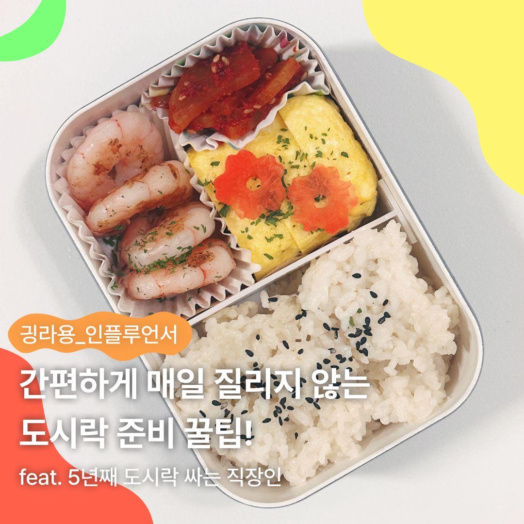 간편하게 매일 질리지 않는 도시락 준비 꿀팁! (feat. 5년째 도시락 싸는 직장인)