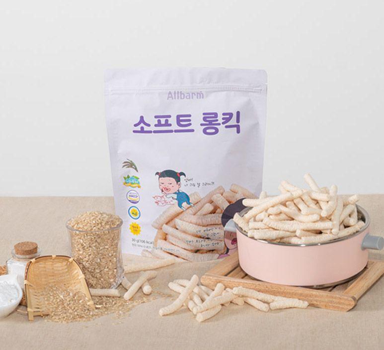 [올바름] 소프트 롱킥 30g 1봉ㅣ부드러운 자일리톨 쌀과자