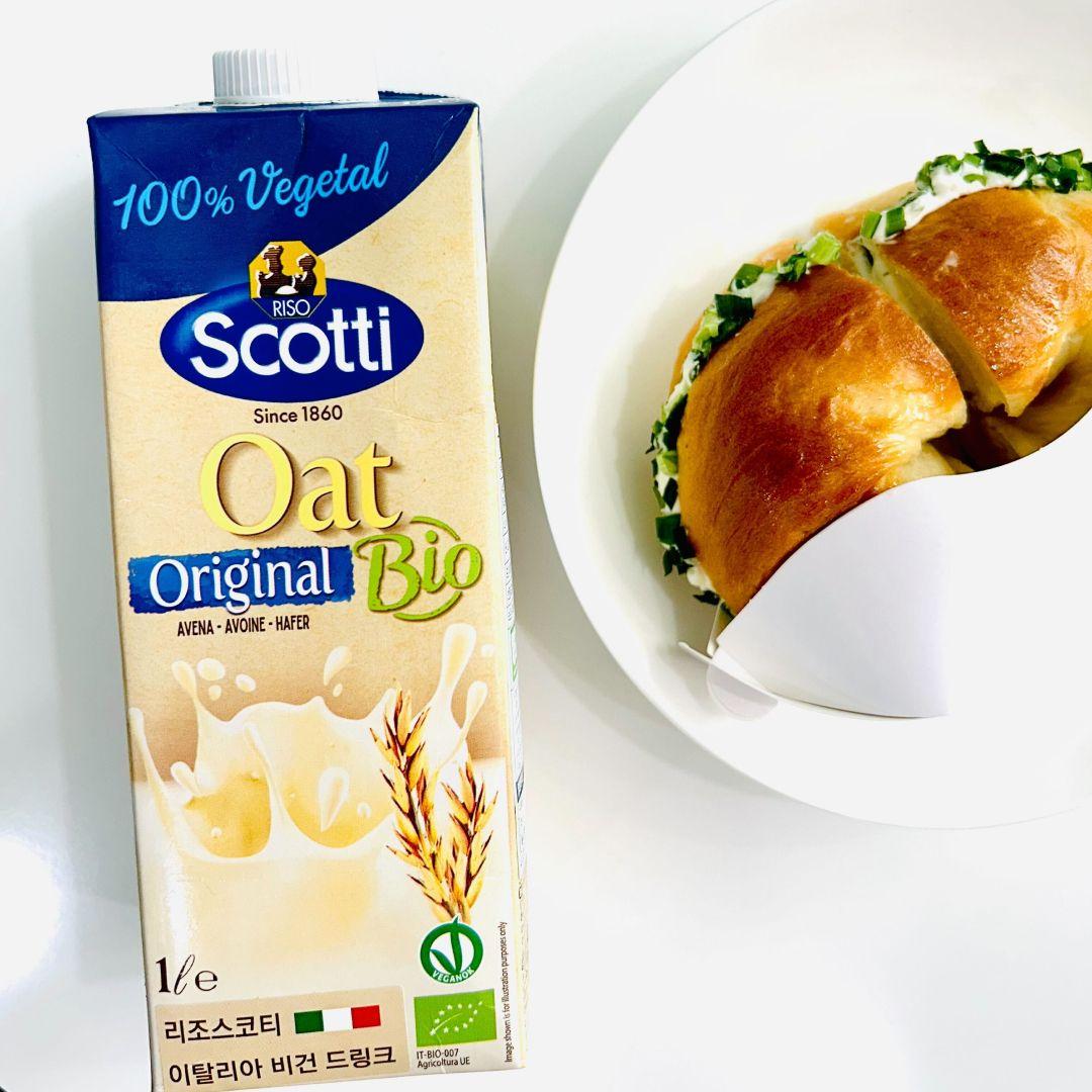 속이 편한 이탈리아 유기농 드링크 글루텐프리 비건 리조스코티 오트밀크 1L