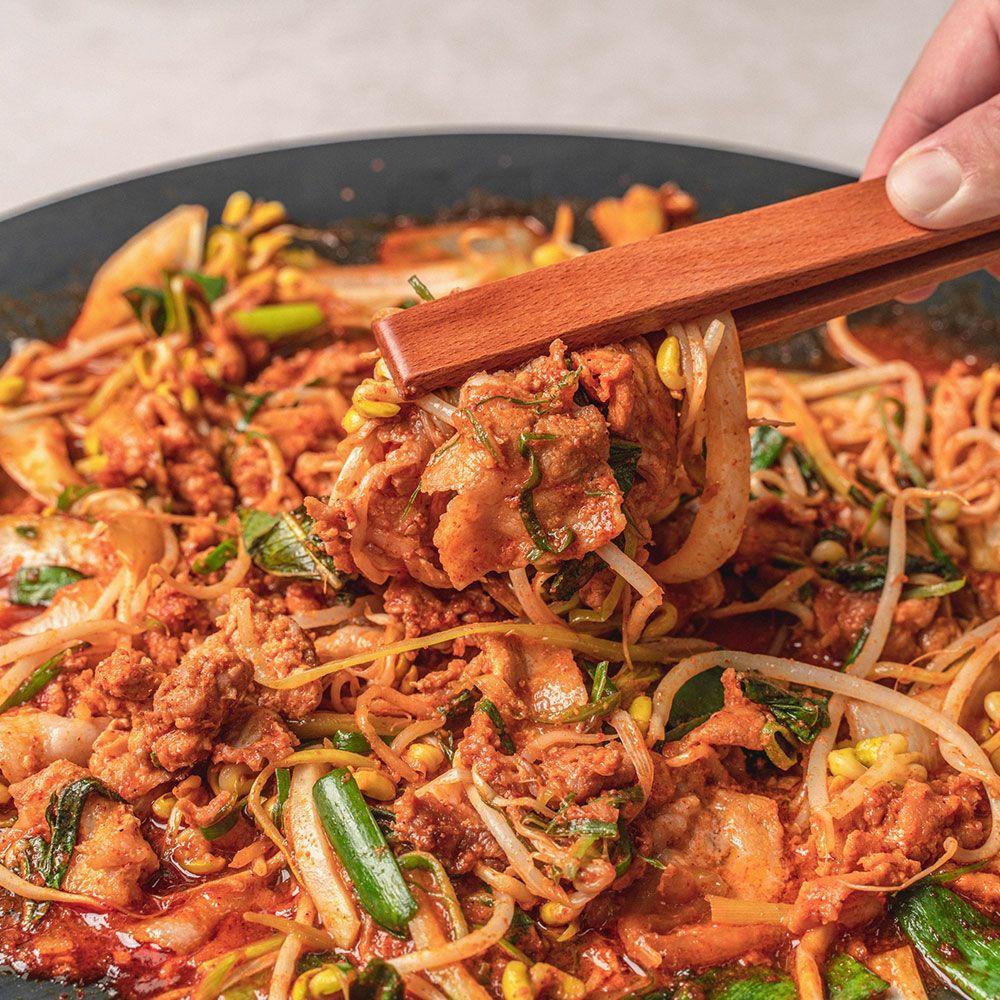 [끼니] 콩나물 불고기 1kg 1개 (2인분)ㅣ휘릭 볶기만 하면 완성되는 간편 밀키트