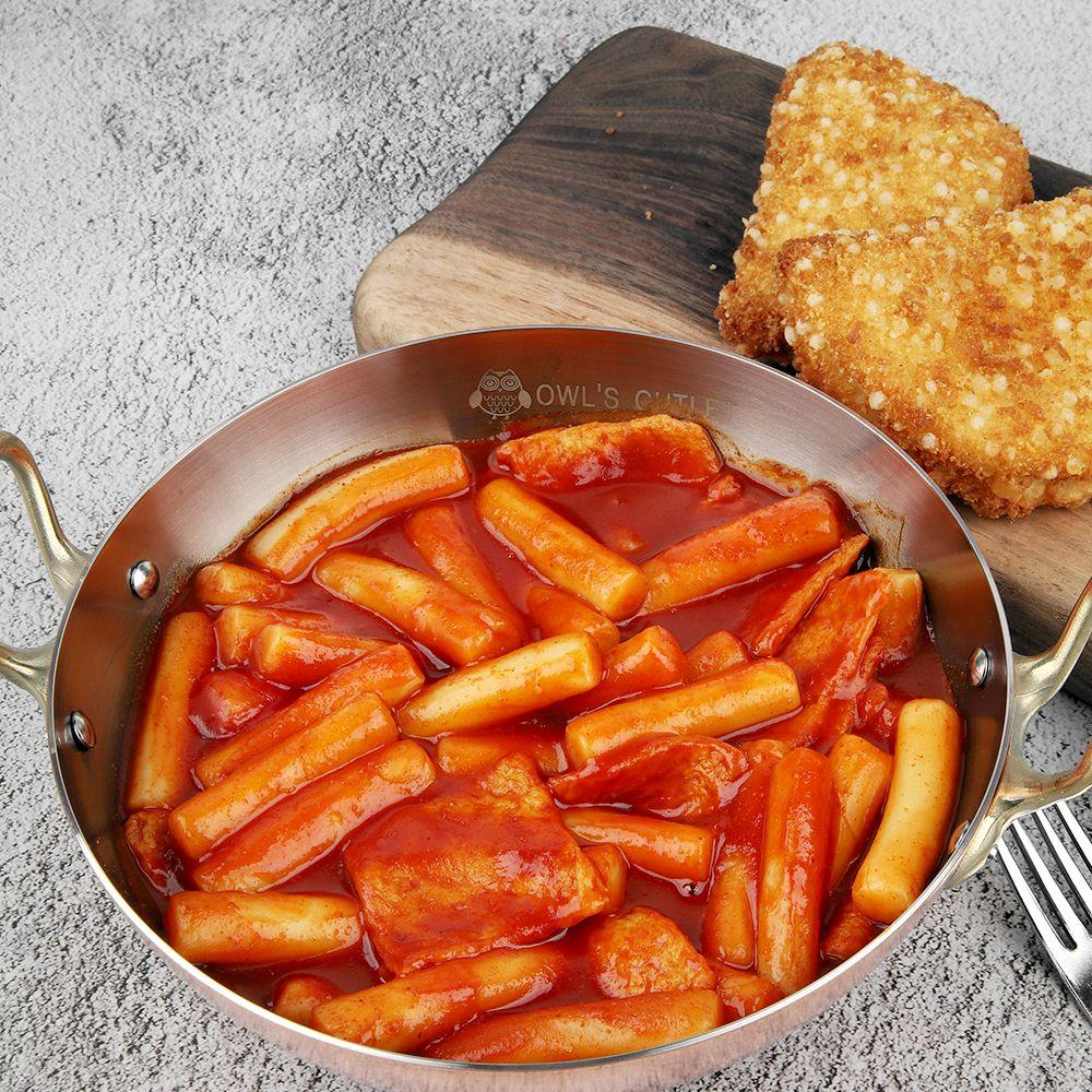 [부엉이돈가스] 자박떡볶이 500g 1봉ㅣ직접 개발한 특별소스로 만들어 매콤달콤한