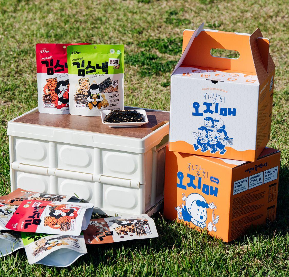 부산을 품은 김스낵 세트 (8입/12입)