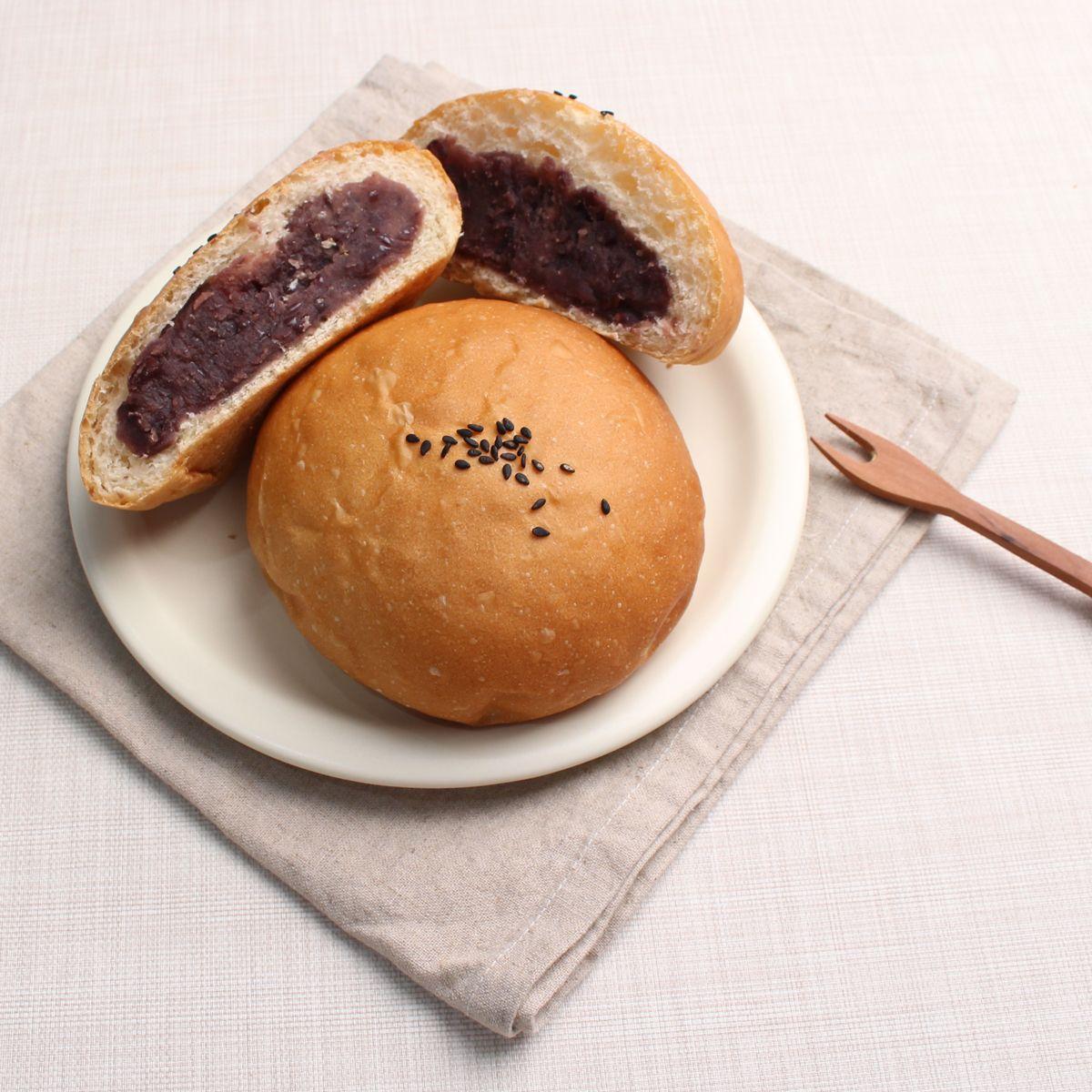 [더브레드블루] 클래식 단팥빵 85g 1봉ㅣ쫄깃한 빵과 부드러운 팥앙금의 조화