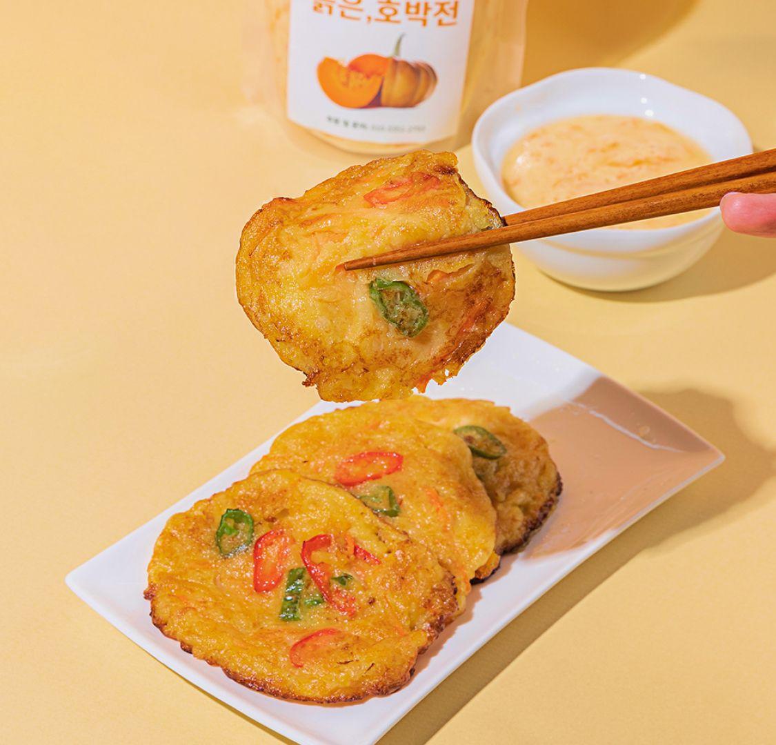 늙은호박전 밀키트 500g