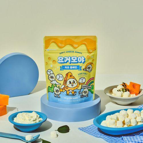 [이치비야] 요거모야 치즈 큐브 플레인 (17g*1봉)ㅣ치즈와 과일의 맛과 영양 그대로
