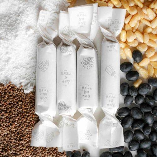 [진부re] 수제 생 카라멜 박스 (4종) | 150g 잣,서리태,들깨,소금