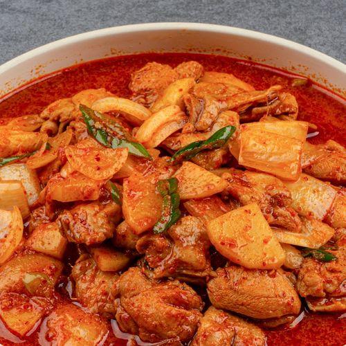 [다다익선] [백정상회] 순살 닭볶음탕 600g (300g x 2팩)ㅣ(무료배송)