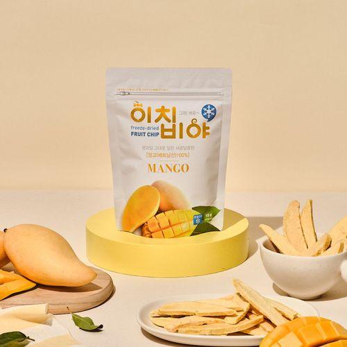 [이치비야] 동결건조 과일칩 망고 (18g*1봉)ㅣ생과일의 맛과 영양이 그대로