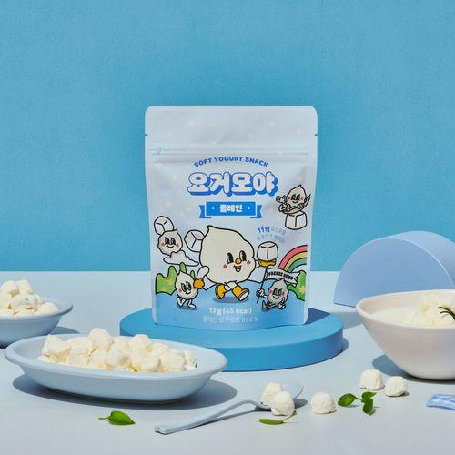 [이치비야] 요거모야 요거트 큐브 플레인 (17g*1봉)ㅣ요거트와 과일의 맛과 영양 그대로