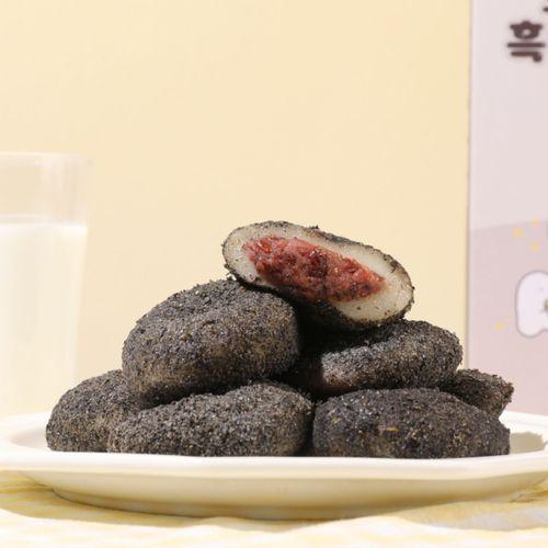 [더바른떡] 흑임자찹쌀떡 960g 16개입ㅣ할매니얼 입맛 저격 간식