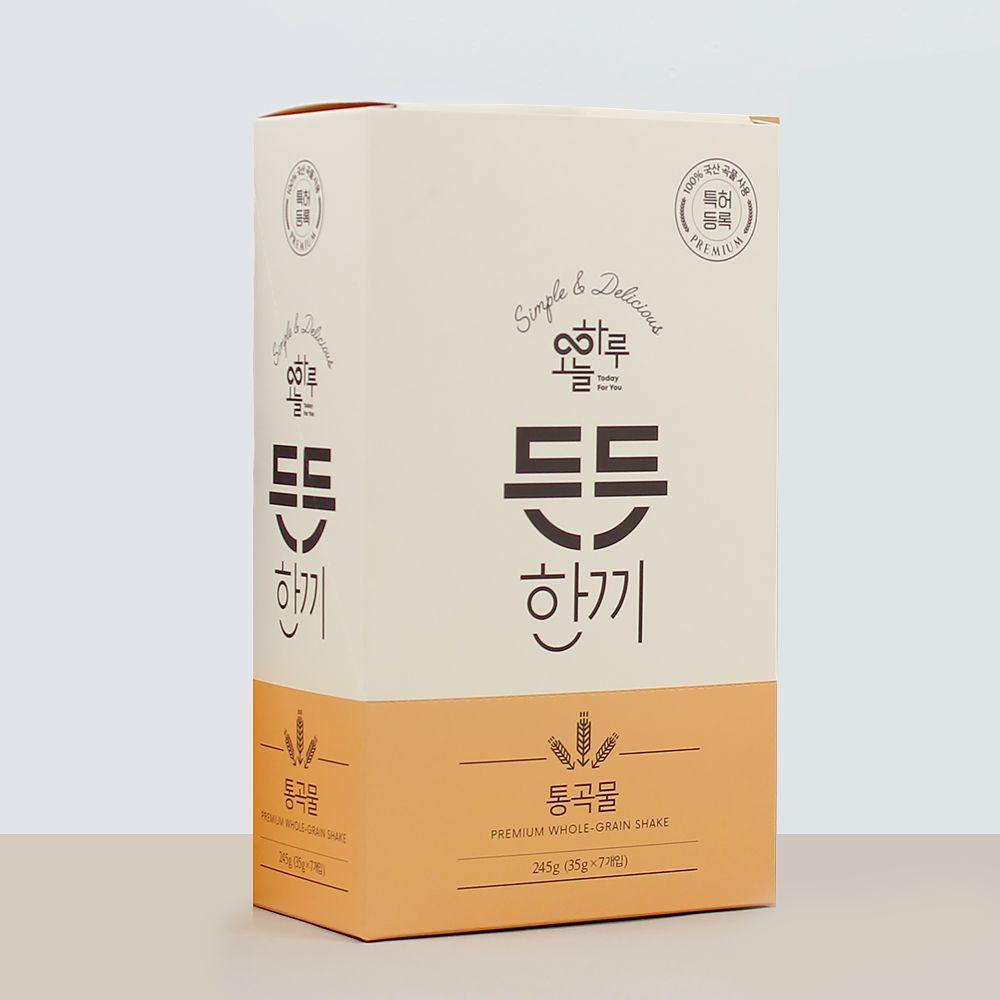 [푸른솔푸드] 든든한끼 통곡물 1박스 (35g x 7개입)ㅣ언제 어디서나 즐기는 간편한 식사