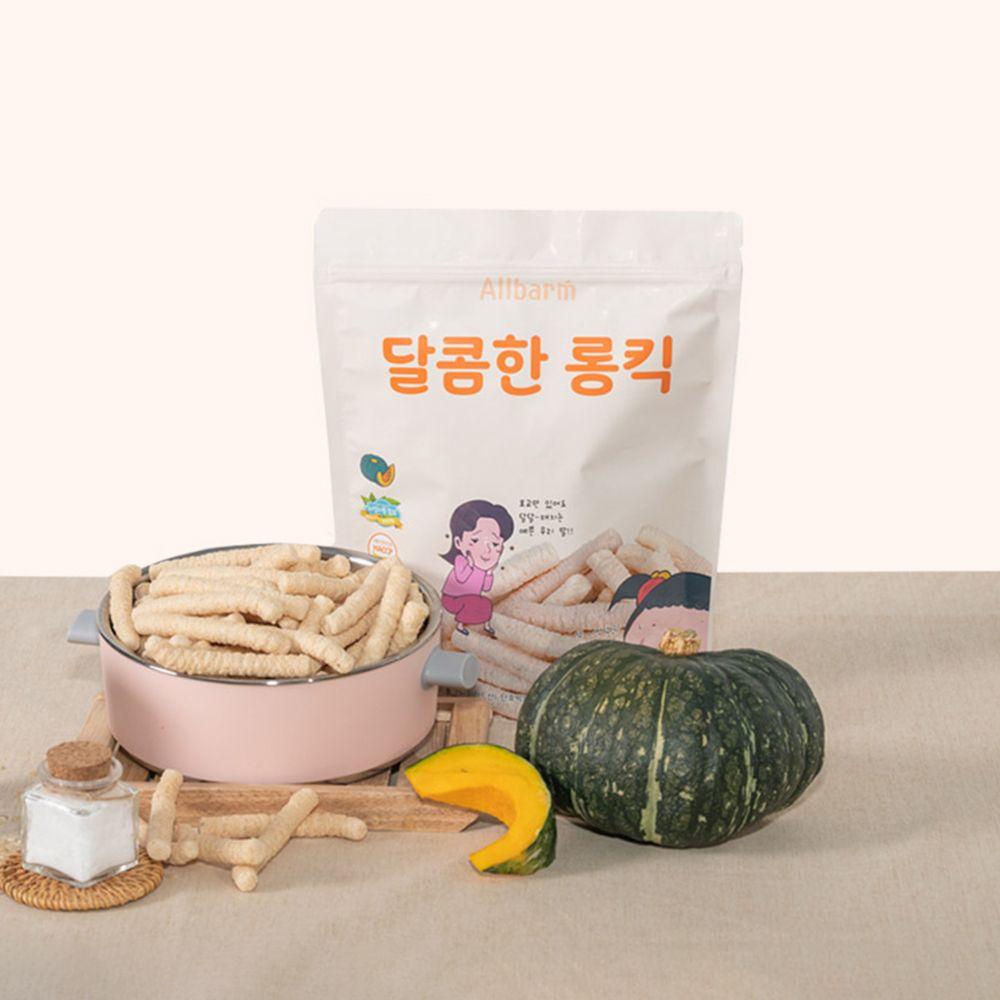 [올바름] 달콤한 롱킥 30g 1봉ㅣ무가당 자일리톨 쌀과자